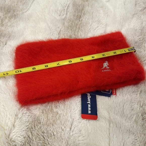 Kangol Furgora Headband Fur Red Size Small/Medium - Picture 8 of 10